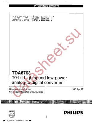 TDA8763M/3/C4,112 datasheet  